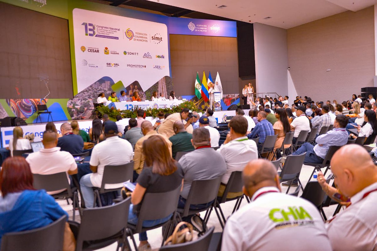 ErnestoOrozcoD's tweet image. Estamos consolidando a #Valledupar como #CiudaddeEventos. A partir de hoy somos sede del 13° Congreso Nacional de Autoridades Territoriales de Tránsito, que aporta al fortalecimiento de competencias y contribuyen con el desempeño de la función pública. Gracias @Fedemunicipios por