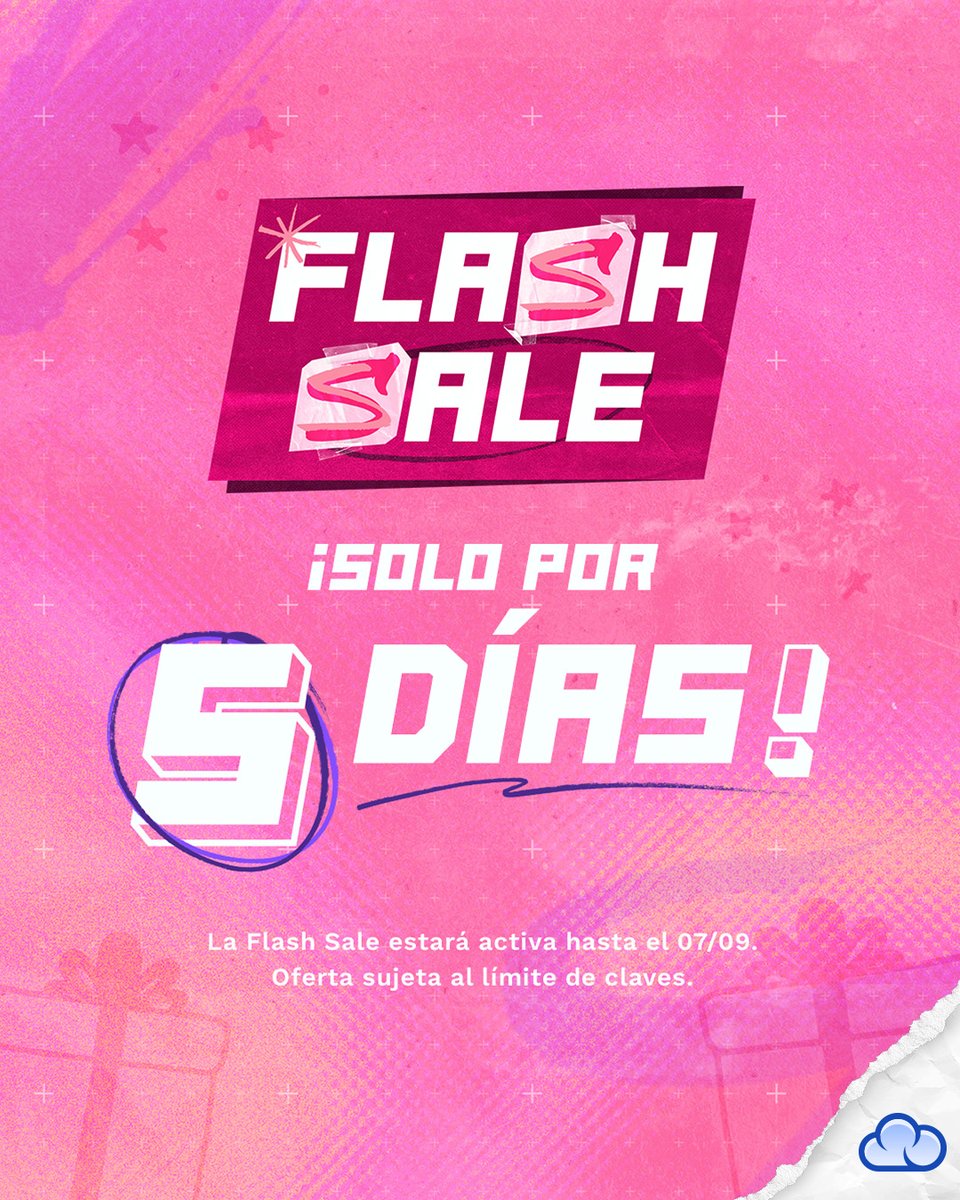 ¡Súper promos de la FLASH SALE! 👇

🌟 FINAL FANTASY VII REBIRTH – 46% OFF
🔥 NieR: Automata Game of the YoRHa Edition – 64% OFF
😍 Persona 5 Royal – 67% OFF
😮 Alan Wake 2 – 64% OFF

¡Y mucho más!

Por tiempo LIMITADO.

🔗 Accede a: ow.ly/Q48I50WQO33