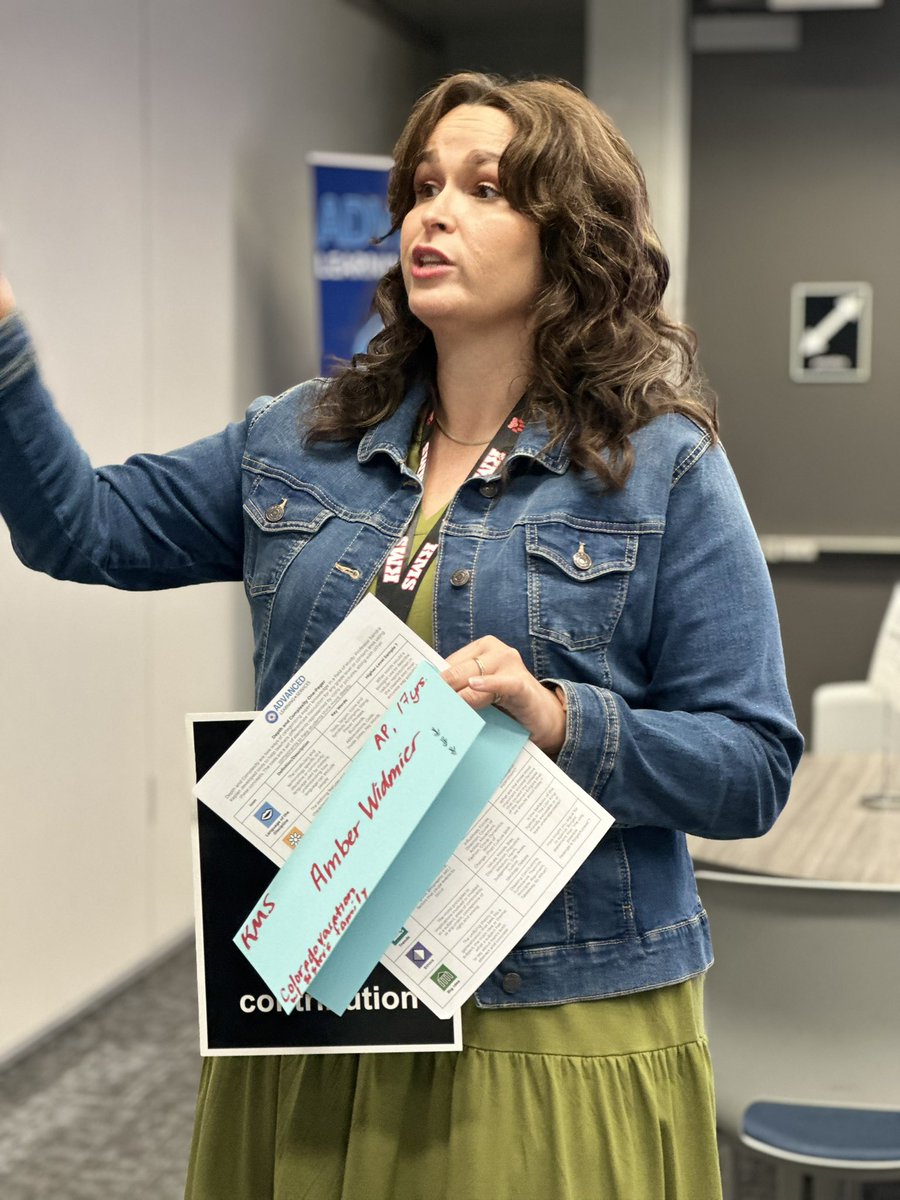 Building relational capacity with our Advanced Learning admin team! 💡
Leaders shared their campus, role, and favorite summer moment—then connected through Depth &amp; Complexity icons to reflect on how they approach their work in Advanced Academics.