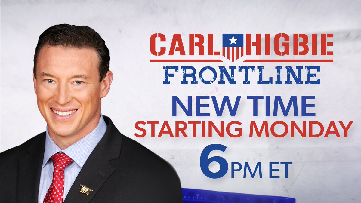 MONDAY we’re moving to 6pm EST on <a href="/NEWSMAX/">NEWSMAX</a> Let’s go!!!