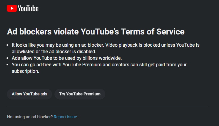 SlayerNipp82513's tweet photo. @YouTube the one that doesn't rape children and force ads https://t.co/hvTvXRVREW