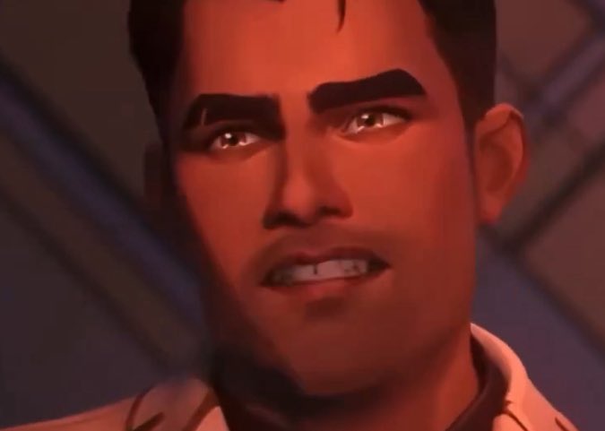 His teef