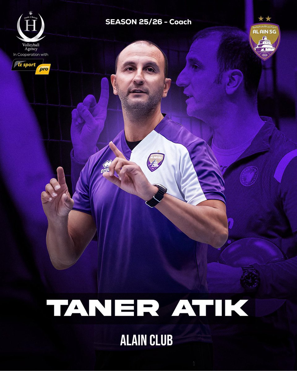 TANER ATIK is the new coach of Al Ain club for season 2025/2026. We thanks our cooperation with LZ sport.