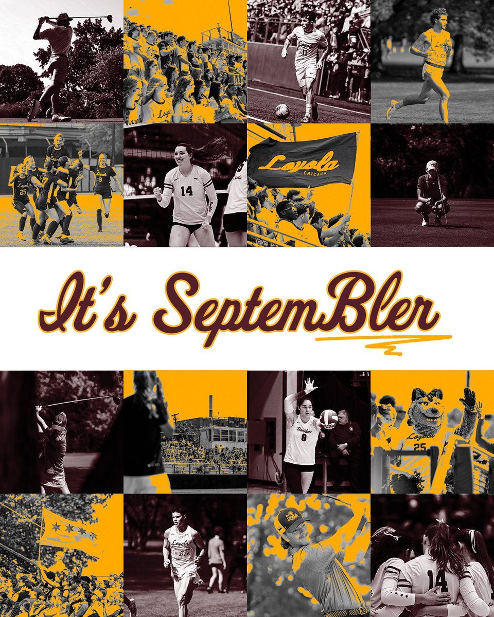 It's SeptemBler 🐺⚽️🏐⛳️👟