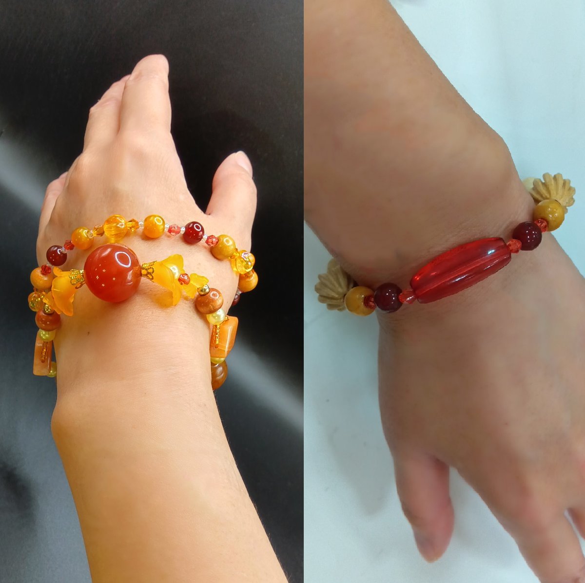 simadayuki's tweet image. (右側が鳥の顔に見えてきた🐣) #シミュラクラ現象 #ハンドメイドアクセサリー