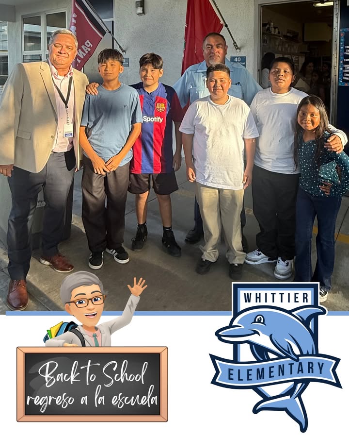 nmusd's tweet photo. #WhereIsWes made a splash at Whittier Elementaryโs Back to School Night! ๐ฌ Families, students, and staff came together to celebrate the start of a new year and the strong sense of community that makes Whittier shine. #NMUSD https://t.co/wvTII7YEI3