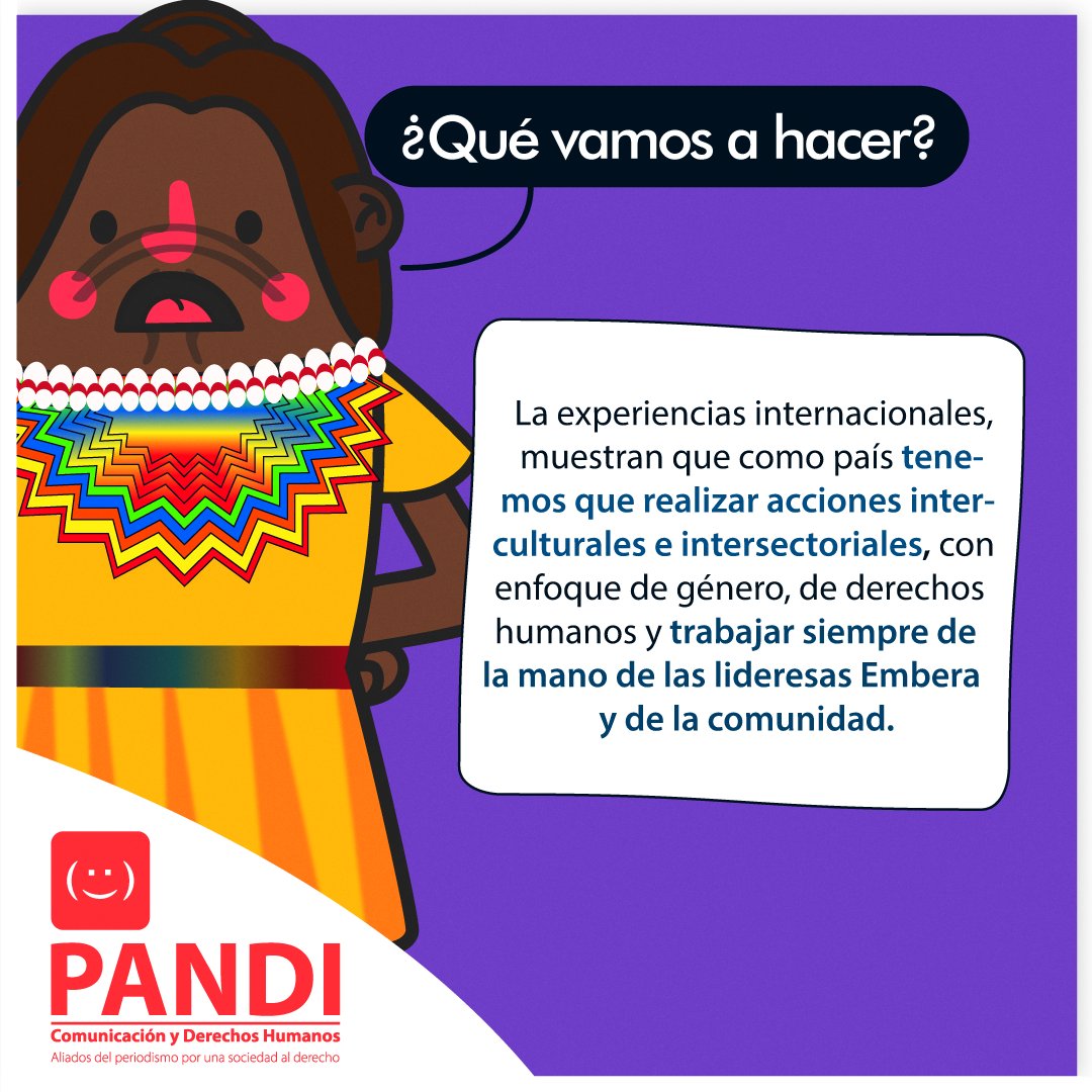 PANDI Comunicación y Derechos Humanos (@pandi_ddhh) on Twitter photo Confiamos en un proceso respetuoso e incluyente de las comunidades, de otro modo, los pocos casos q se reportan, se esconderán poniendo en riesgo su vida. Hemos hablado con lideresas de las comunidades y comprenden q proteger a la niña es proteger su pervivencia <a href="/AstridCaceresC/">Astrid Cáceres</a> Confiamos en un proceso respetuoso e incluyente de las comunidades, de otro modo, los pocos casos q se reportan, se esconderán poniendo en riesgo su vida. Hemos hablado con lideresas de las comunidades y comprenden q proteger a la niña es proteger su pervivencia <a href="/AstridCaceresC/">Astrid Cáceres</a>