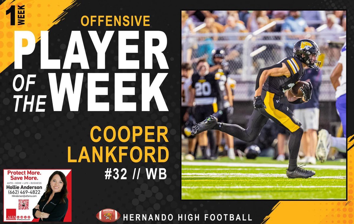 Congratulations to these Tigers for being selected as players of the week! #NNEQ