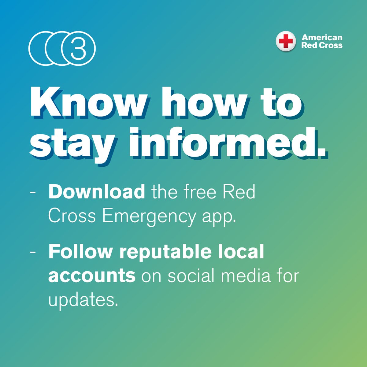 September is National Preparedness Month. Do you know how to protect your family? Go to rdcrss.org/4lSoAQ9 to learn more and be ready.
#Preparedness #NaturalDisasters #RedCrossReady