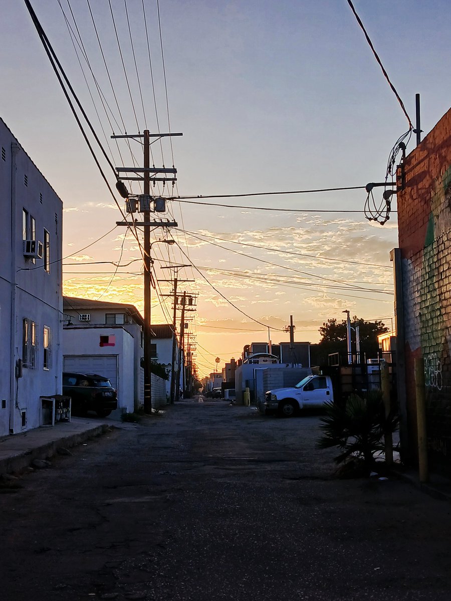 Shortcut at sunrise. 

"It’s “Whatever Wednesday”! Share whatever you like!"