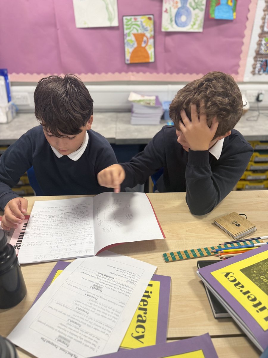 LauraFalconer21's tweet image. During writing today, P7 shared their work with a peer. They read and discussed one another’s work and gave some positive feedback and constructive next steps #peerassessment #writing #supportingoneanother