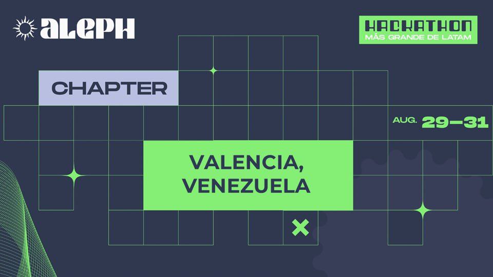 ¡Fin de semana de pura  creatividad y talento! Participamos en el <a href="/alephhackathon/">Aleph Hackathon</a>, organizando un hub increíble en Valencia, Venezuela.

Un agradecimiento especial a <a href="/soylaloreto/">Natalia Loreto ❤️‍🔥</a> por ser la host y abrir las puertas de su hogar para que esto fuera posible. ¡Gracias por tanto! 🇻🇪