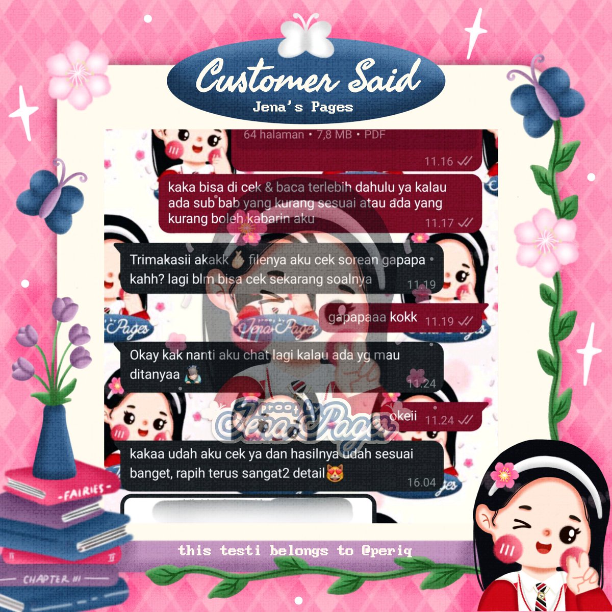 skripsi atau tesisnya revisi terus? 🤯 nggak kunjung di acc? yuk Joki di aku! aku udah punya 2000+ testi terus harganya cuma start 500k/bab aja lho. 💝 yuk send detail ke wa~ 

#zonauang #jokitugaskuliah