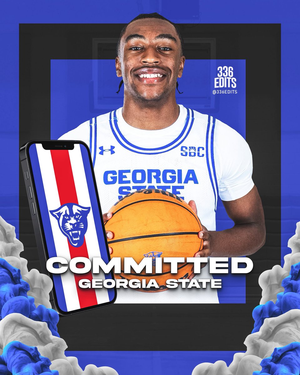 NEWS: 2026 three-star combo guard Amir Jones has committed to Georgia State, he tells 336Edits.