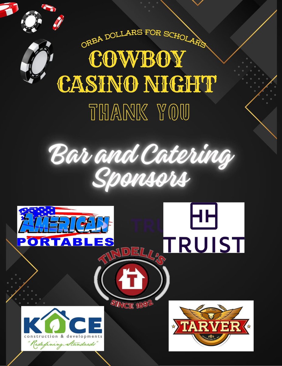 OcoeeRegion's tweet photo. Thank You to our Sponsors. Tickets available now. This event is open to the public. https://t.co/2bCdXfpZ8e