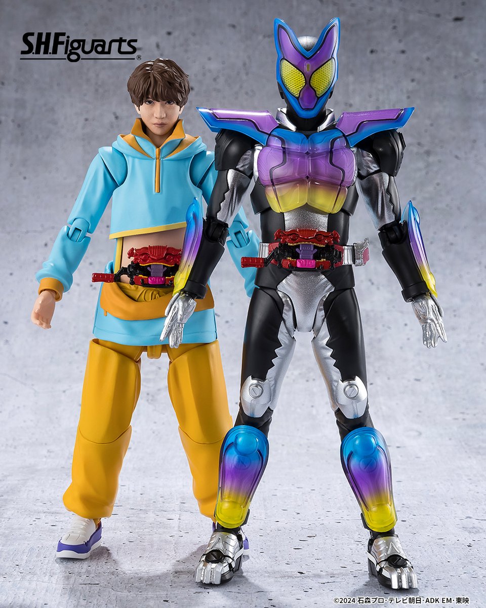 S.H.Figuarts SHOMA

The main character from "Kamen Rider Gavv" comes with amazing articulation especially around his abs!

Pose him with S.H.Figuarts Kamen Rider Gavv to mimic Shoma's transformation!

Pre-order on P-Bandai US!
🛍️ow.ly/gIPP50WPVs2