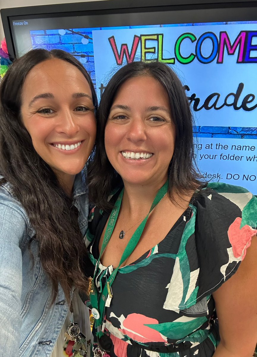 12 years teaching, 8 years at Brewster, and 6 years alongside my amazing co-teacher. Feeling so grateful and excited for another year of growth and memories!