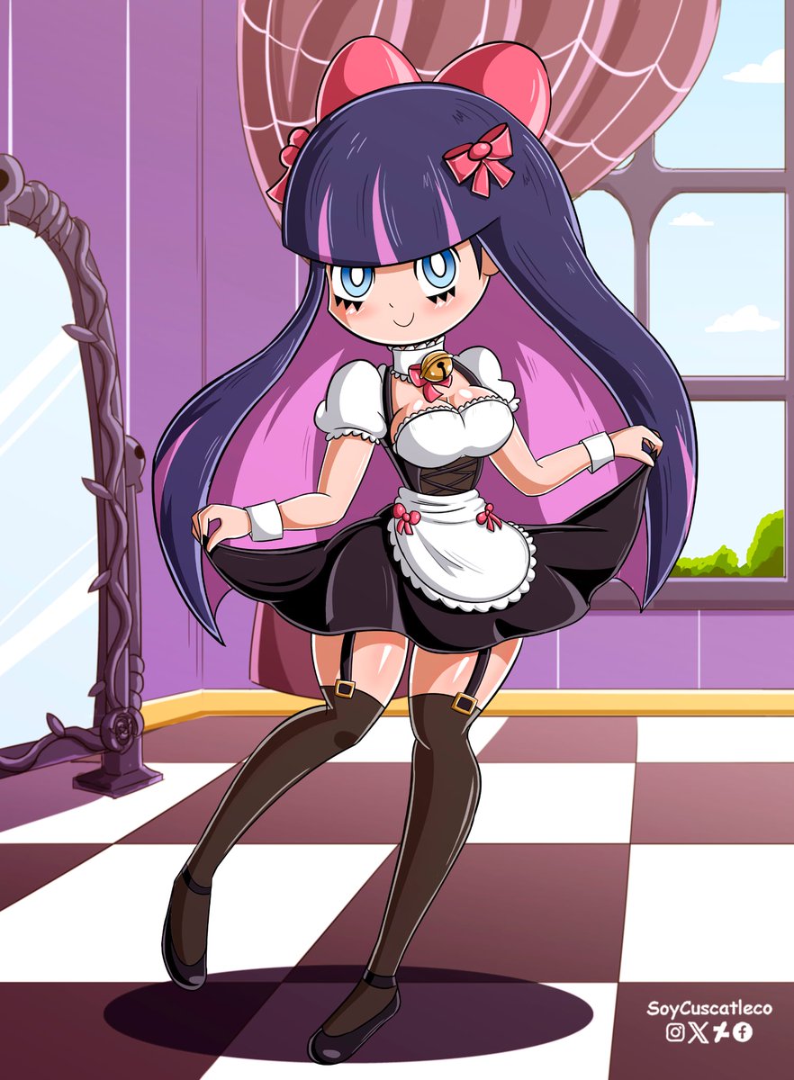 SoyCuscatleco's tweet image. Stocking Anarchy maid
Wanna have a tea party? 
.
#PantyAndStocking #stockinganarchy #NewPANTYandSTOCKINGwithGARTERBELT