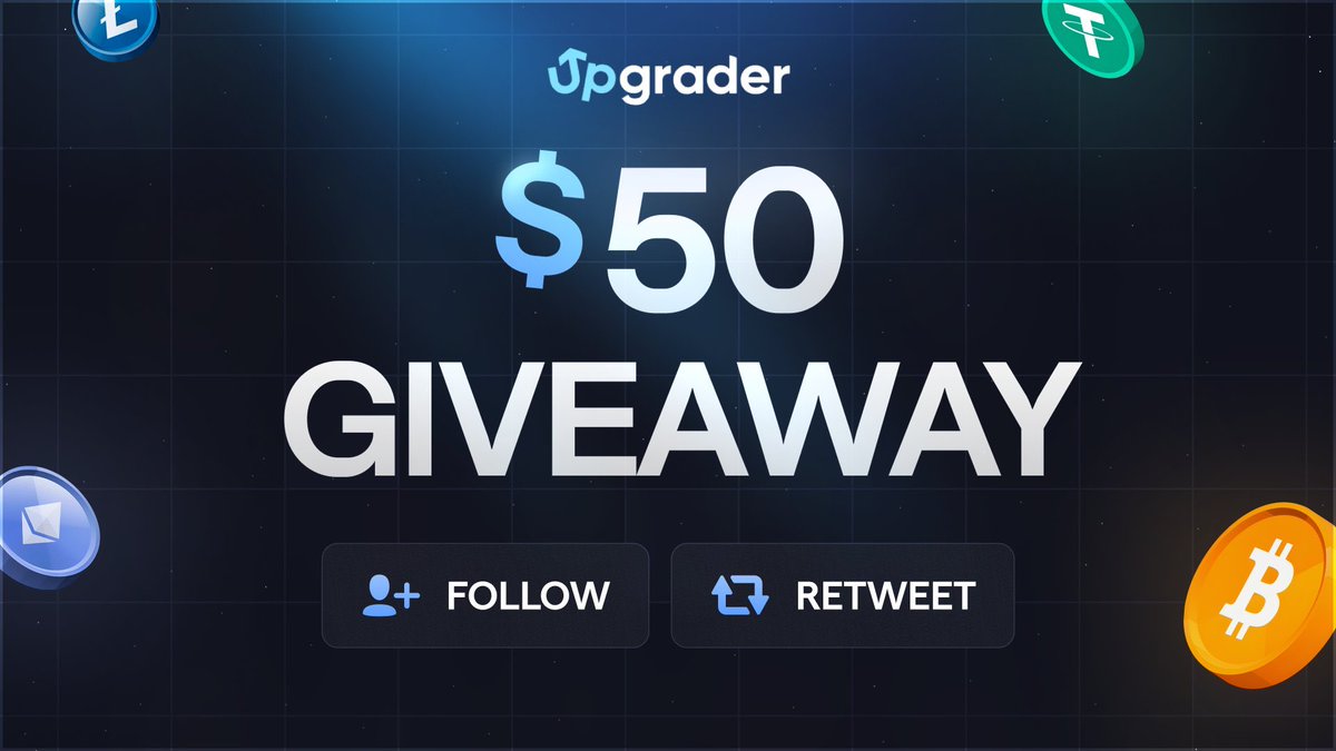 💰50$ GIVEAWAY 💰

➡️TO ENTER:

✅Follow me &amp; <a href="/Upgradercom/">Upgrader.com</a> 
✅Retweet &amp; Like
✅Tag friends

⏰Giveaway ends in 7 days. Good Luck!

#CS2 #CS2Giveaway #Giveaway  #crypto #CryptoGiveaway