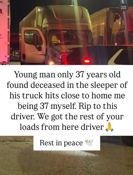 This was last week, according to the OG post. Wonder what he was going through or using to push himself to the breaking point. Rest easy, driver, we'll take your shift.