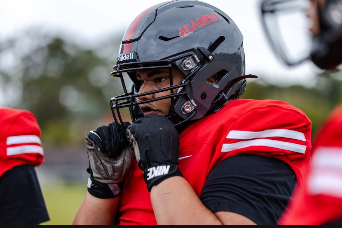 Stacking Days ✍️✍️… That’s all it is.

“Be 1% Better than the day before”

6’4
350lbs
33 - Arm
80 - Wing
CO - 26/27 
NFL ACADEMY ASIA PACIFIC 

🎥 hudl.com/v/2RkEv0 🎥

<a href="/NFLAcademy/">NFL Academy</a> <a href="/coach_marini/">Heather Marini</a> <a href="/rikinflacademy/">Teauariki Siaoloa</a> 

#nflacademy #oline #dline #stackingdays #ironsharpensiron