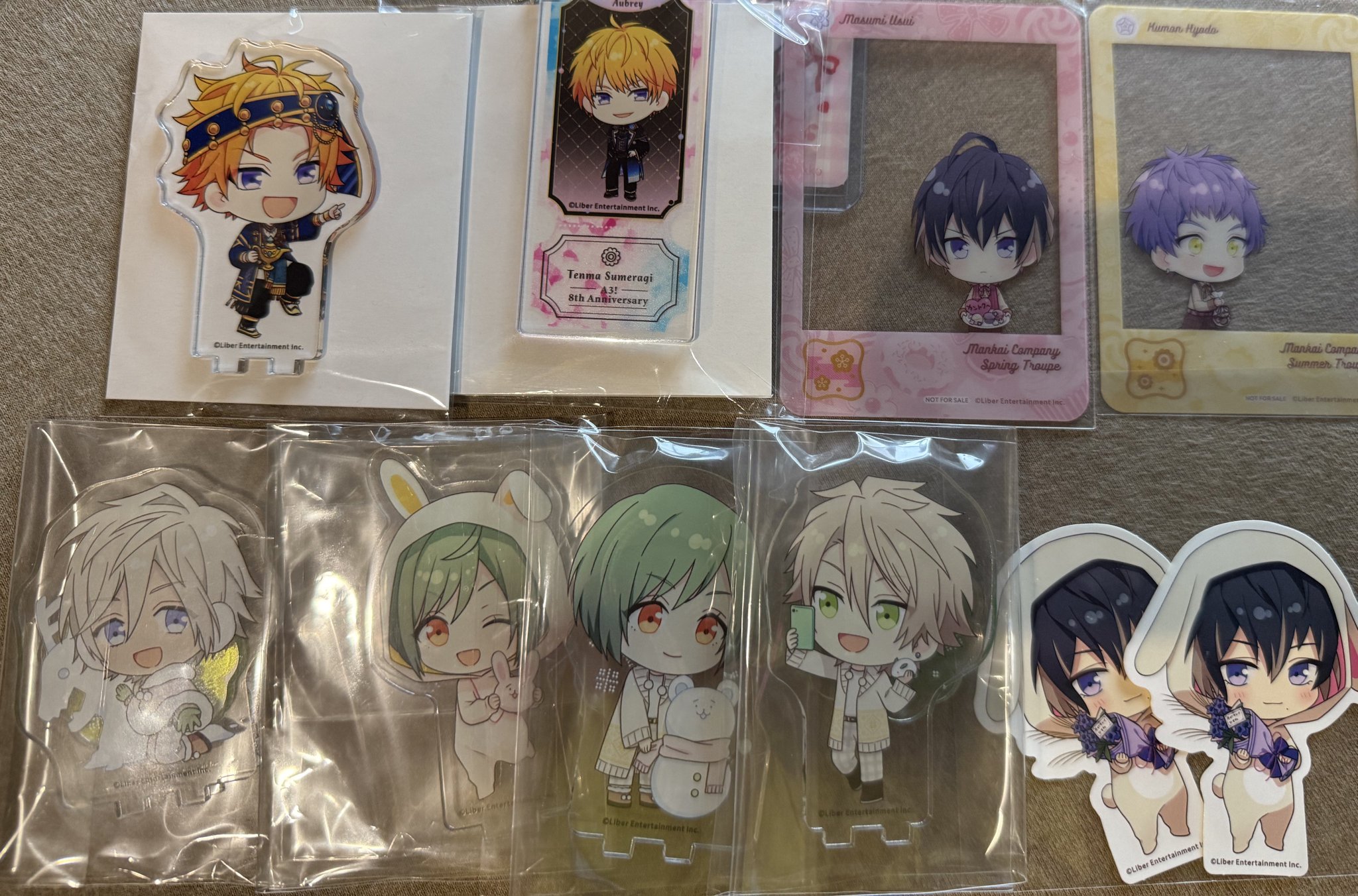 A3! 春組アニカフェ アクスタ アクキー セット A3! 春組アニカフェ アクスタ アクキー セット A3×アニメイト