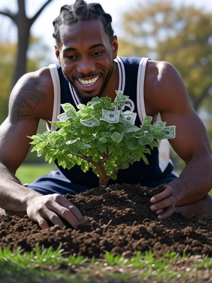 His dollars are growing beautifully