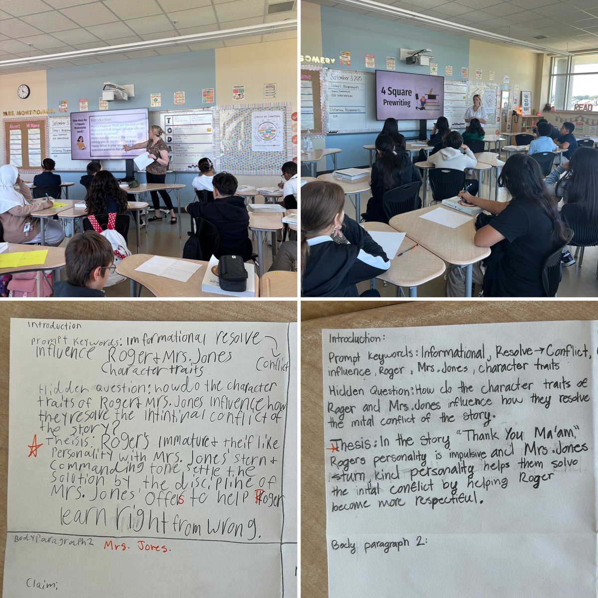 Kristen Ross (@msrossreads) on Twitter photo Back at <a href="/netzeroJMS/">Lady Bird Johnson MS</a> this time with Mrs. Montgomery and her wonderful 7th grade students. We walked though the 4 square method of planning their essays and their thesises blew me out of the water! #excellenceinaction <a href="/iInstructIrving/">Irving ISD C&I</a> Back at <a href="/netzeroJMS/">Lady Bird Johnson MS</a> this time with Mrs. Montgomery and her wonderful 7th grade students. We walked though the 4 square method of planning their essays and their thesises blew me out of the water! #excellenceinaction <a href="/iInstructIrving/">Irving ISD C&I</a>
