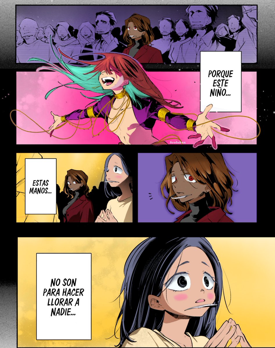 Nacido para bailar 
Forzado a luchar
#RekkyōSensen #mangacoloring