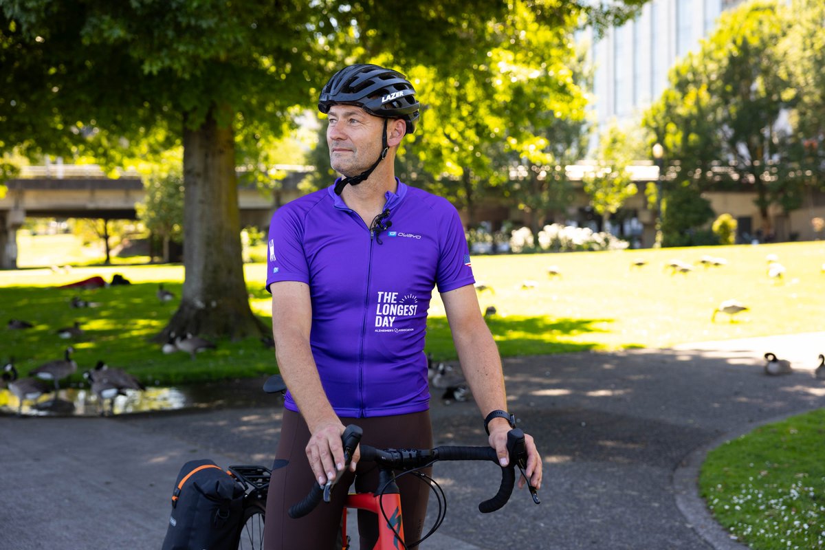 "Bridge Pedal cyclist sets off from Portland on coast-to-coast Alzheimer’s awareness ride"

oregonlive.com/portland/2025/…

By me for the <a href="/Oregonian/">The Oregonian</a>