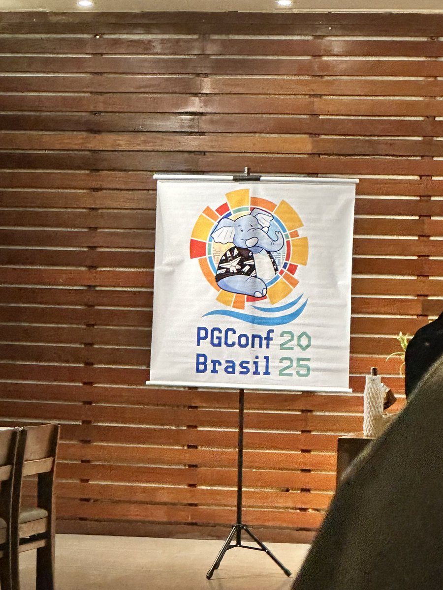 Getting things going at #pgconfbr 2025