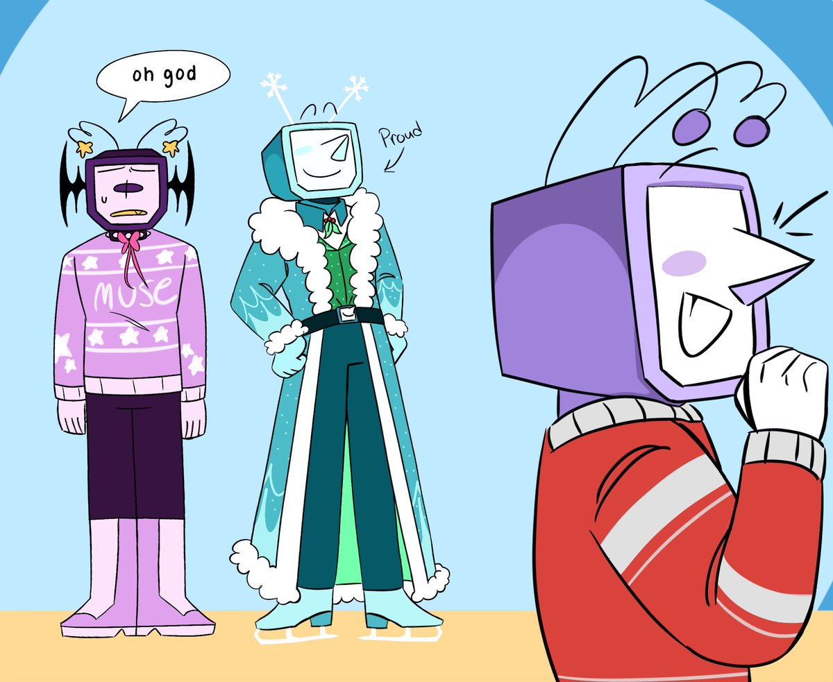 || #TvHoilday || Chapter 1, WELCOME
TO THE START SOMETHING AWESOME YAY

#spamtenna #deltarune #tenna #spamton #au #christmaspartyau