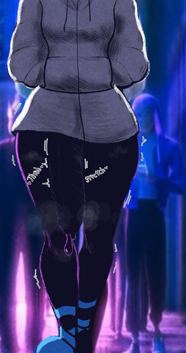 Toga is out walking with the reader, of course she’s walking behind them for some reason~

Totally not eyeing that ASS~!