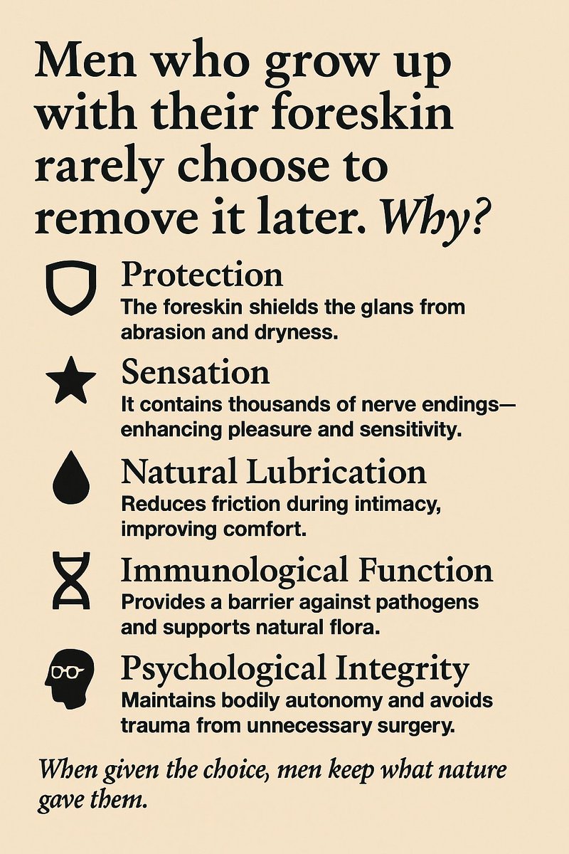 POTSLTD's tweet image. Men don't choose circumcision, it's forced upon children that don't get a choice.