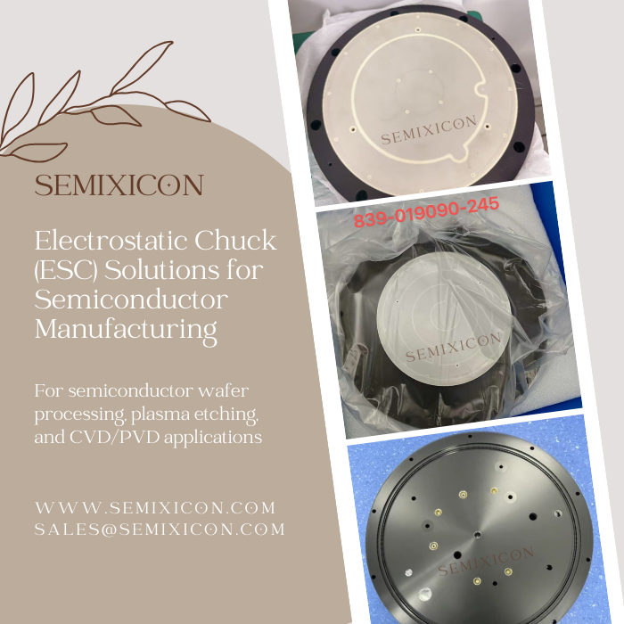 DiamondSemi's tweet photo. SEMIXICON –Electrostatic Chuck (ESC) Solutions for Semiconductor Manufacturing
https://t.co/5PQIMoATMM
#ElectrostaticChuck #ECHUCK #ESCrefurbishing #ESCreconditioning #ESCnewmake #ESCnewdesign #semiconductorchuckrepair #LAMspareparts #AMATspareparts #ESCrepair #waferprocessing https://t.co/ogEVRVh7wP