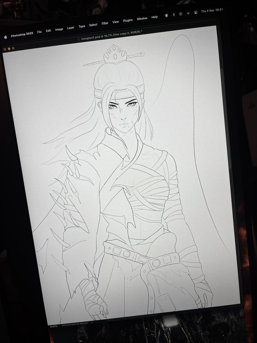 LittleeOni's tweet photo. #wip Wish to see her again in the next game or even dlc love her so much she deserve a better fate 😭😭😭

Justice for Honglan @playWUCHANG 

#littleeoni #wip #wuchang https://t.co/1QcUndkF9b
