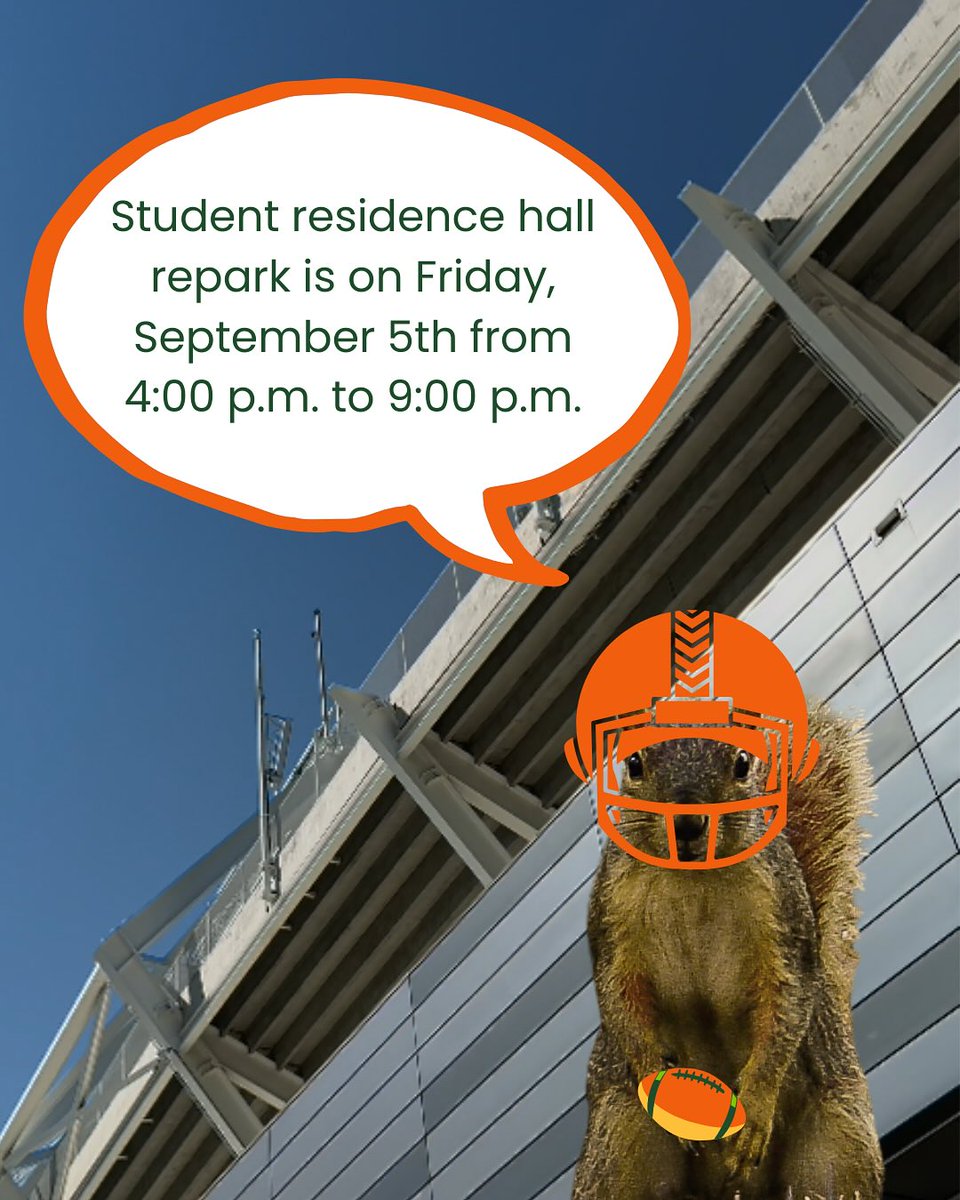 CSUTranspo's tweet photo. The first @csufootball home game is this Saturday! Are you prepared to repark? #footballseason🏈 https://t.co/mmTjnPrqqR