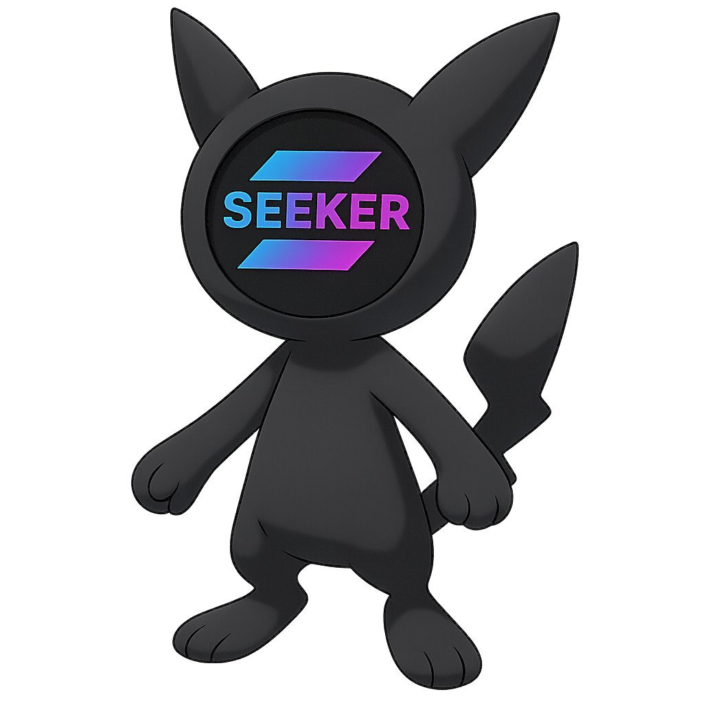 Lighted Alpha (@lightedalpha) on Twitter photo $SEEKER, deployed from a Solana Seeker, first meme coin deployed with an .skr address
$SEEKER season is upon us . $SEEKER, deployed from a Solana Seeker, first meme coin deployed with an .skr address
$SEEKER season is upon us .