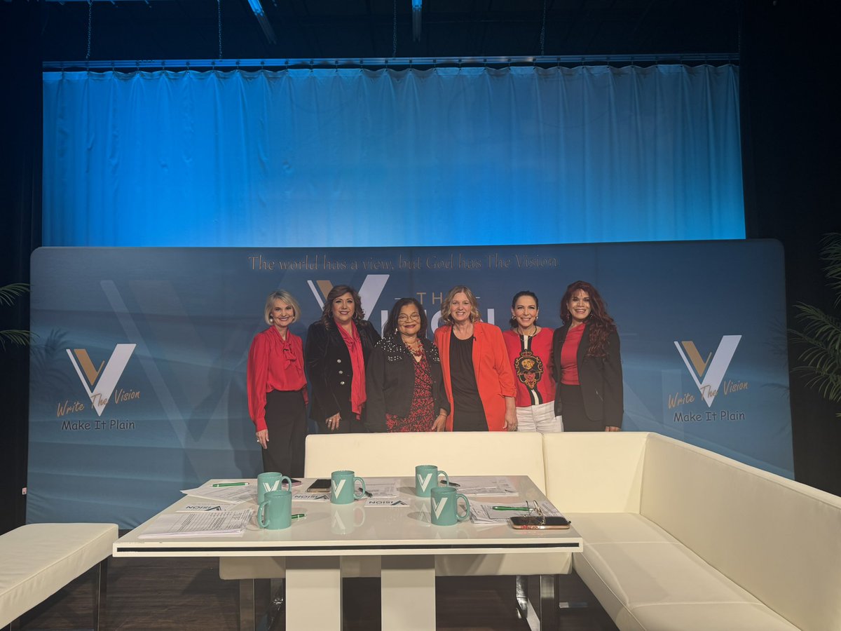 Flew to Atlanta and home in one day. It was worth it to record and be a guest on <a href="/AlvedaCKing/">Alveda C. King, Ph.D.</a>’s The Vision show with amazing hostesses - Ginger, Destiny, Day, and Katie. Loved these powerful women. Watch for this to air in December as we talked about #AmericareadstheBible.