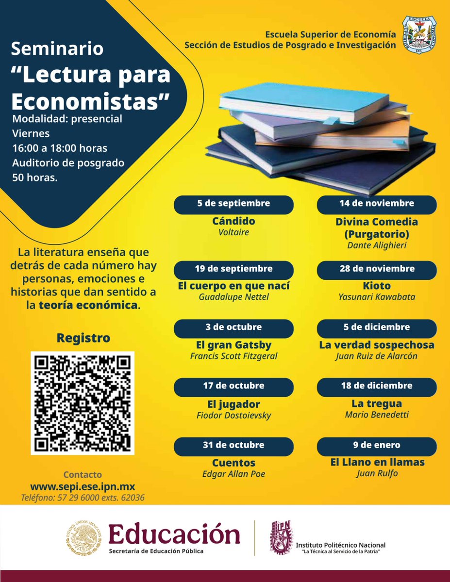 Escuela Superior de Economía (@economiaescuela) on Twitter photo 