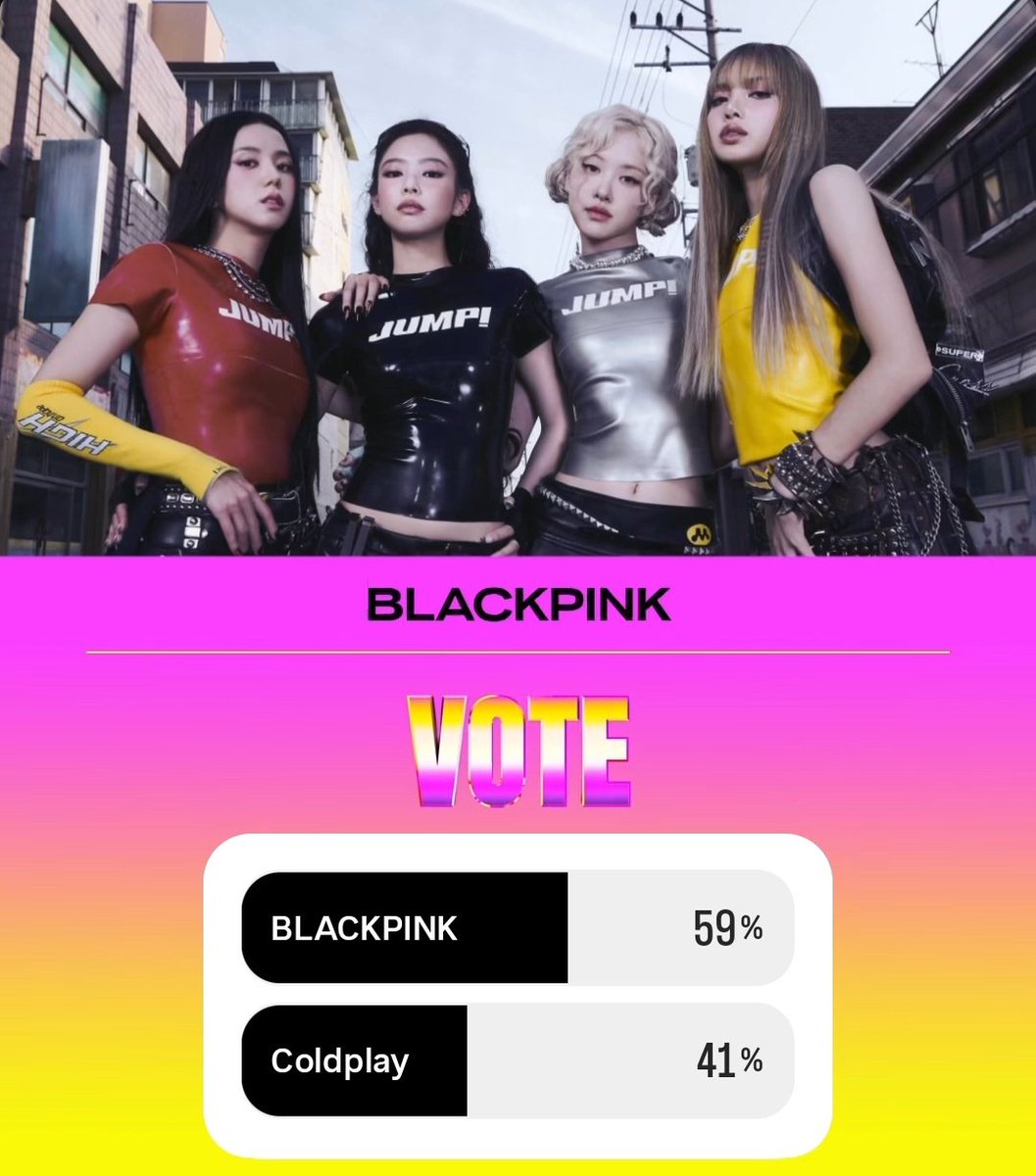 Stays &amp; Blinks make sure to vote for Stray Kids &amp; Blackpink on MTV's Instagram stories to widen the gap!