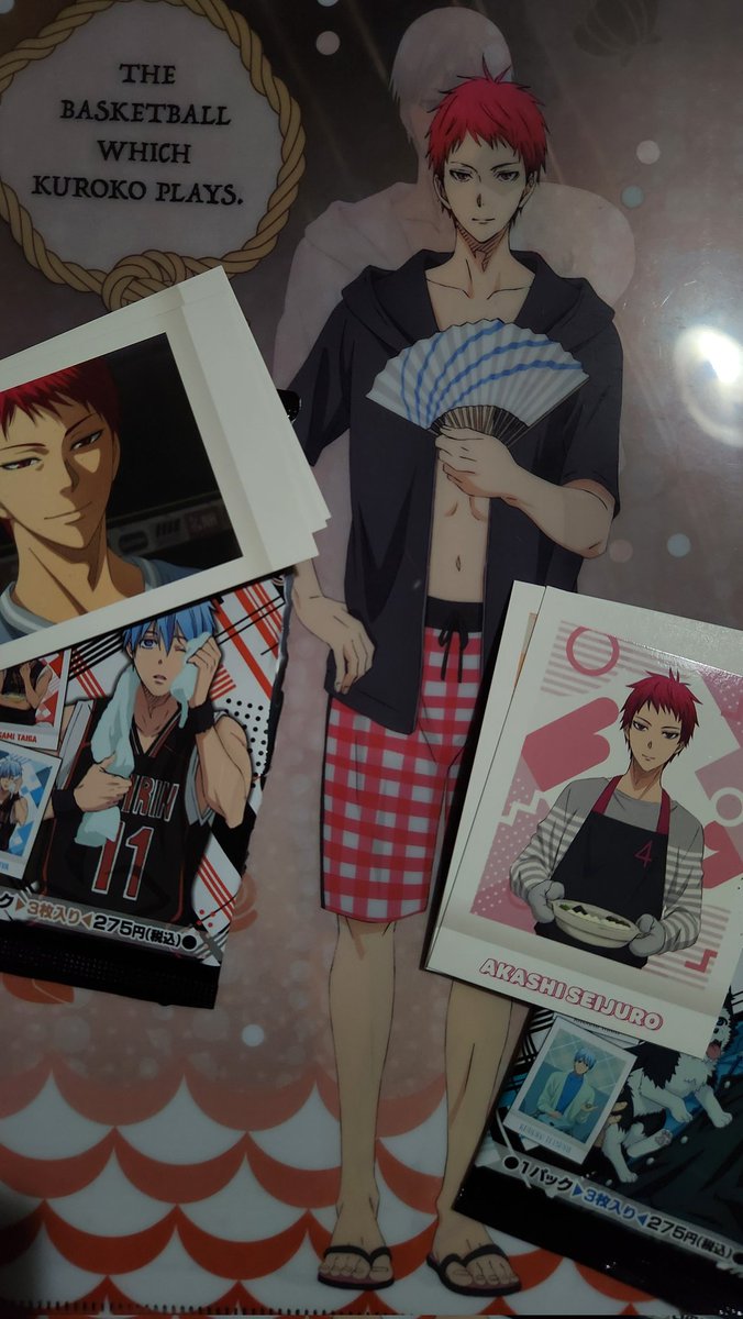 akashi loot from a local anime store ! ! ! very happy ♪⁠～⁠(⁠´⁠ε⁠｀⁠ ⁠)