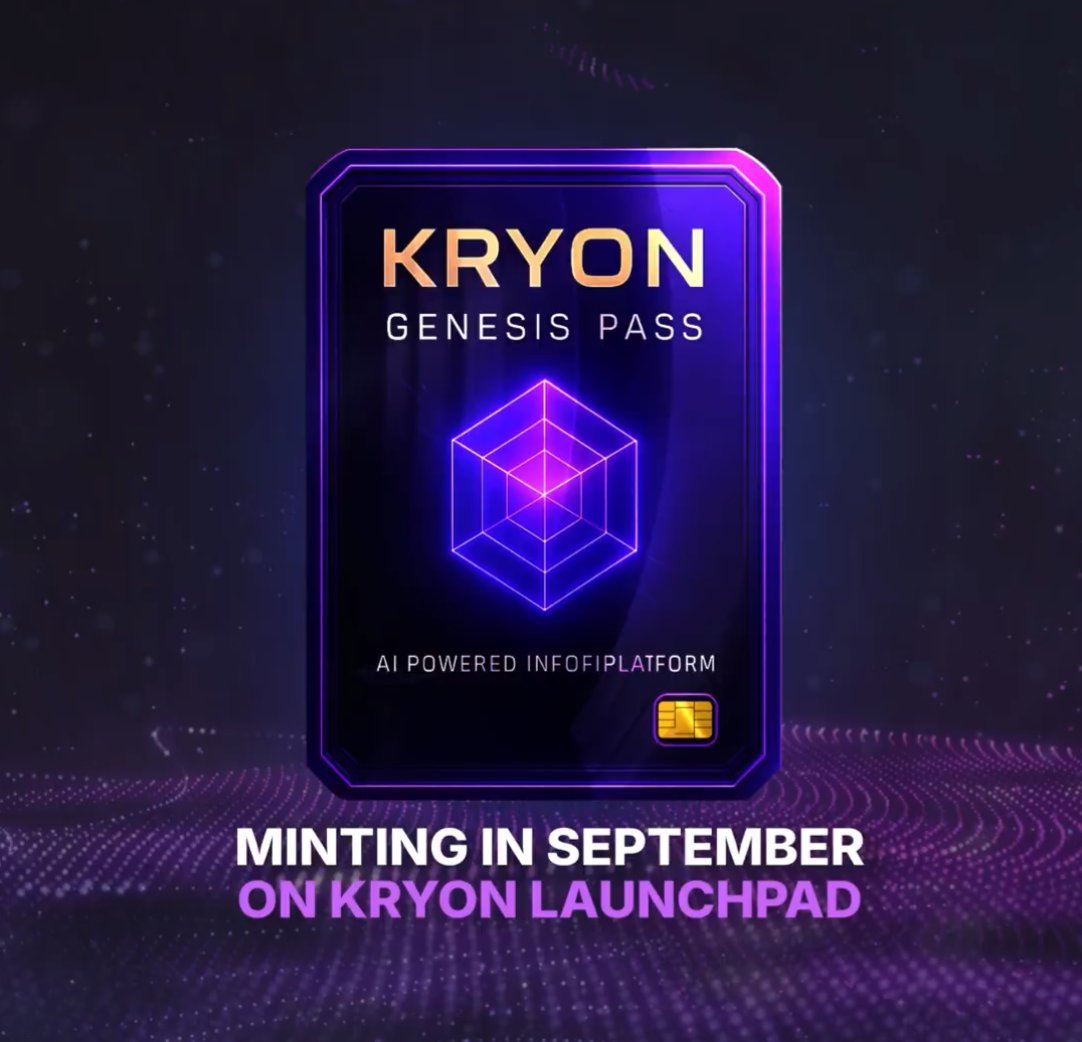 Next bullish mint on <a href="/Ronin_Network/">Ronin</a> 

Supply ➜ 999 Genesis NFTs 

- Follow <a href="/Kryon_AI/">Kryon AI</a>  and <a href="/0xWil_/">0xwil.eth</a> 
- Like and RT 
- Tag your favorite Content Kreator 
- Drop your Ronin Wallet (No rns please)