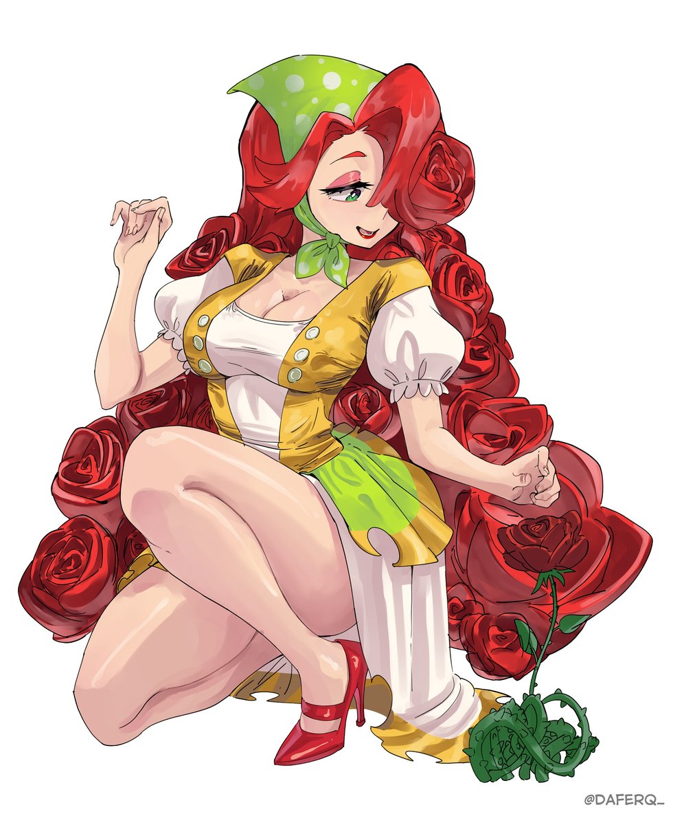 Briar🌹 Oc By <a href="/Mynotar/">Myno</a> 
I’m absolutely in love with this character, the design is majestic, I adore it❤️❤️❤️ Honestly, all of your work is incredible😍😍😍