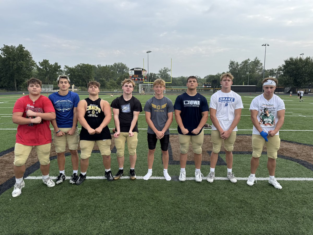 Week 1 players of the week!

Josh Taylor, Ethan Eiseman, Jordan Taylor, Jordan Cherry, Tate Buthe, Mason Koehler, Dylan Powles, and Tristan Ludwig

These dudes got after it this week! 

Servant Leaders!

<a href="/GCHSFB/">Coach Faust</a>
