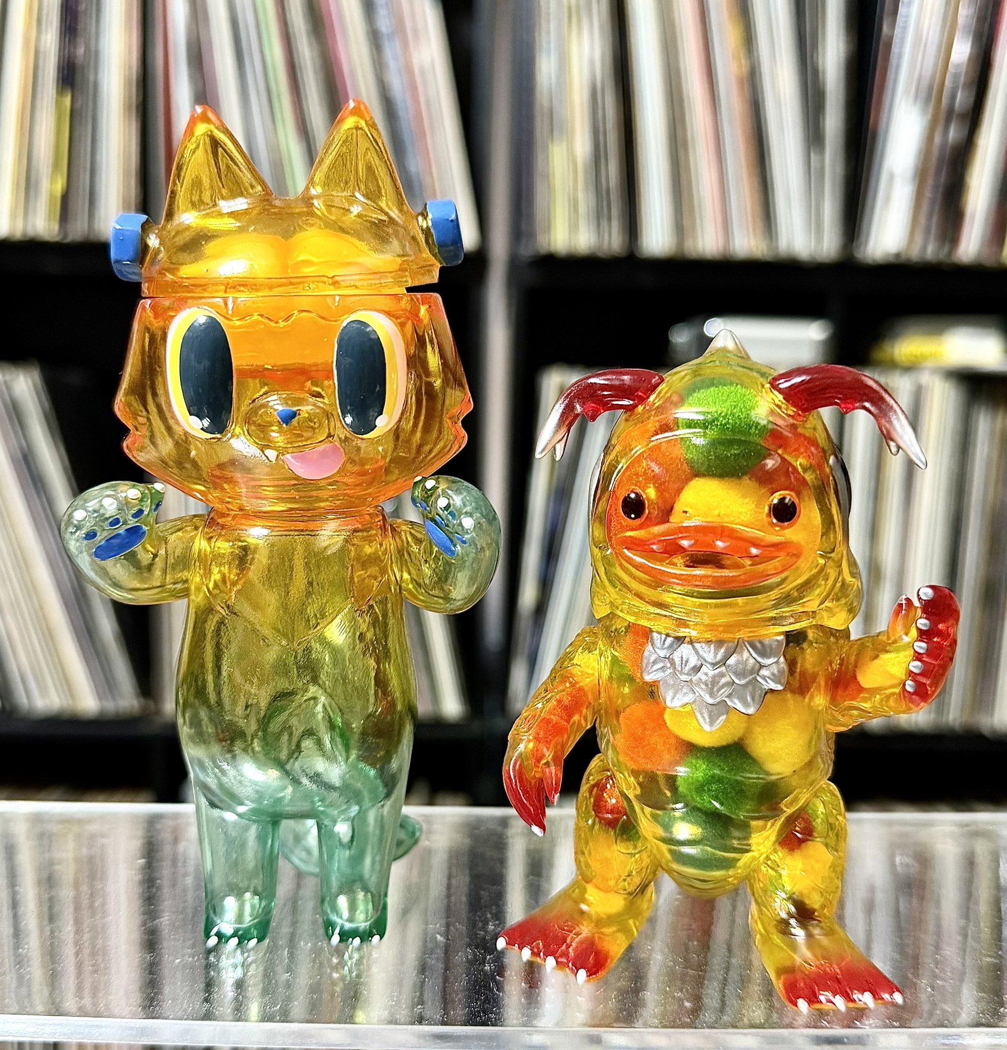 NEONdUCKS ソフビ クリアレインボー NEONdUCKS ソフビ クリアレインボー