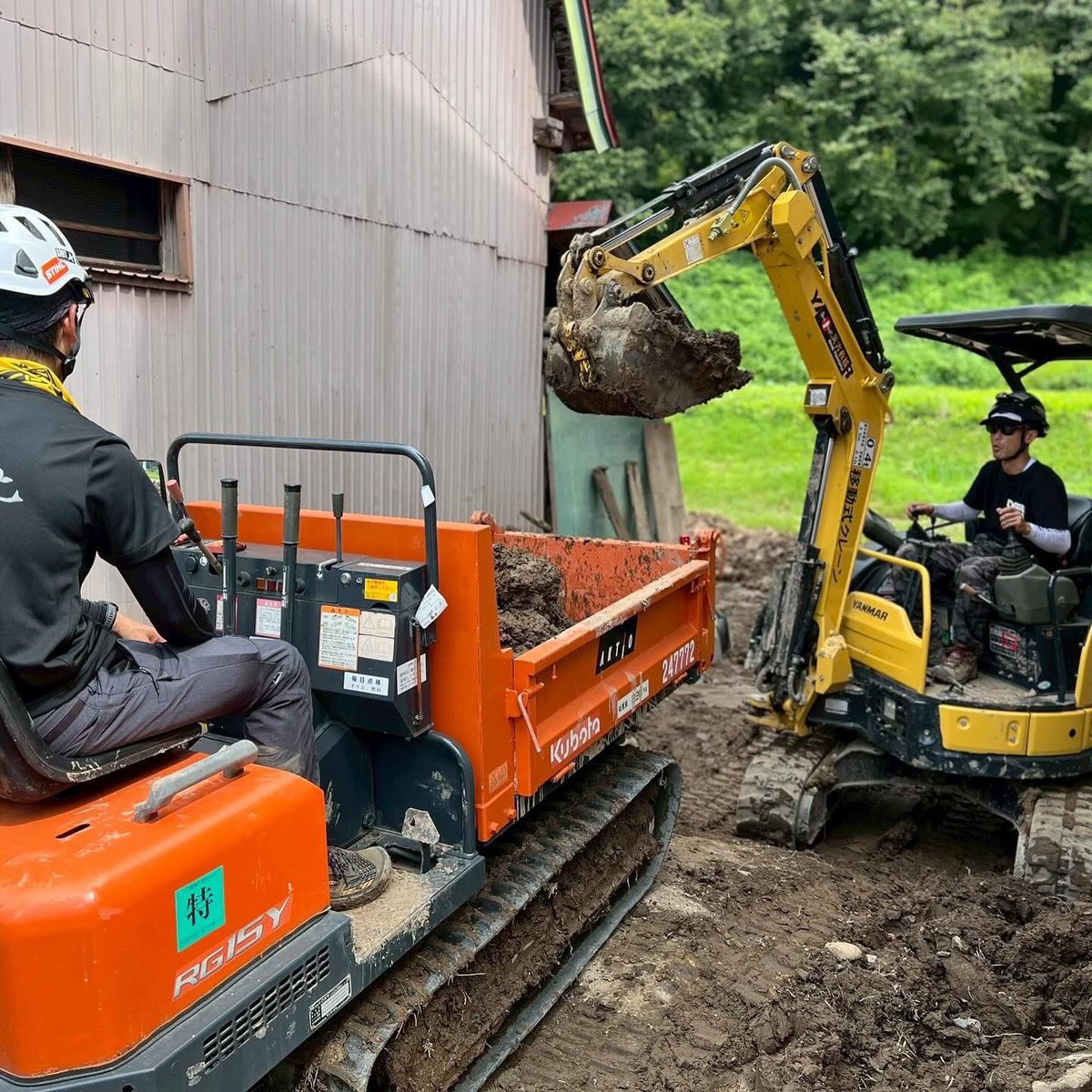 DGR_119's tweet photo. ■
9/1(月)
#令和7年8月秋田県仙北市西木町水害

【活動場所】
・仙北市西木町内

【活動内容】
・宅地内土砂搬出
・家屋内土砂搬出　

【DGR.119方面】
新潟県内消防有志

#消防士 #消防 #救助 #ボランティア #災害ボランティア #災害支援  #dgr119 #dgr_119 #陽向塾 #dqtjapan山形 #ONETOHOKU https://t.co/rVL43lrD2o