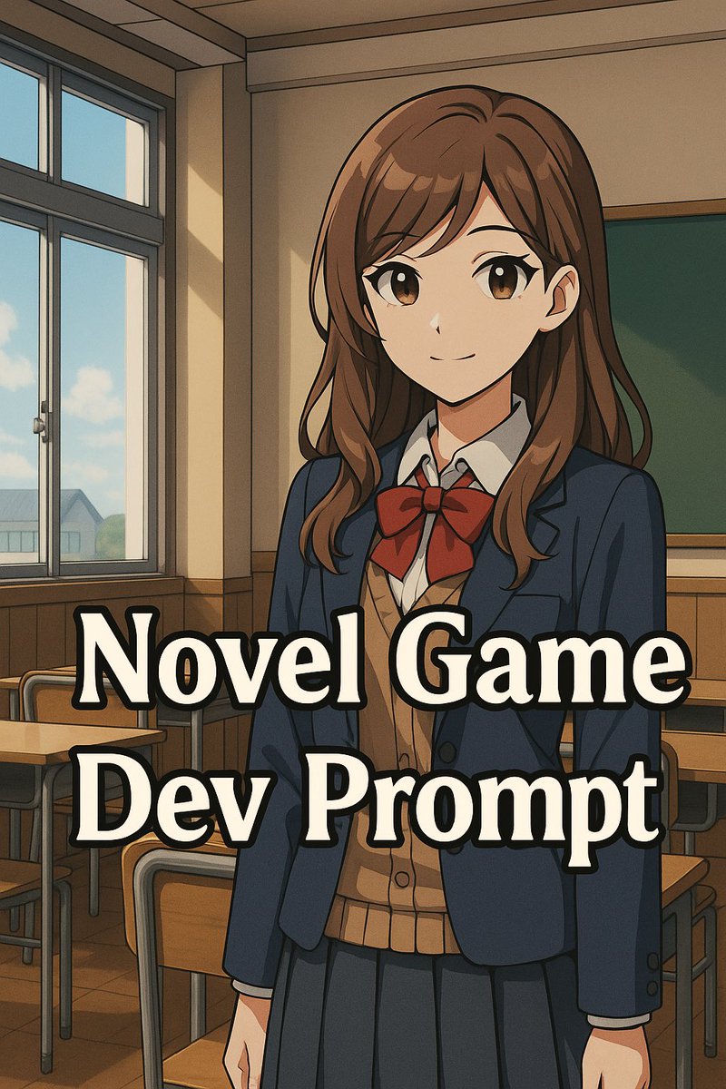 izag82161's tweet image. Prototyped meta-prompt for visual novel game generation 📖
#buildinpublic #codex #expo