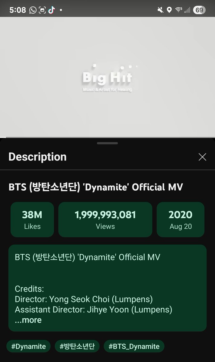 Bellylaugh7's tweet image. Yay!!
#DynamiteTo2B
@BTS_twt