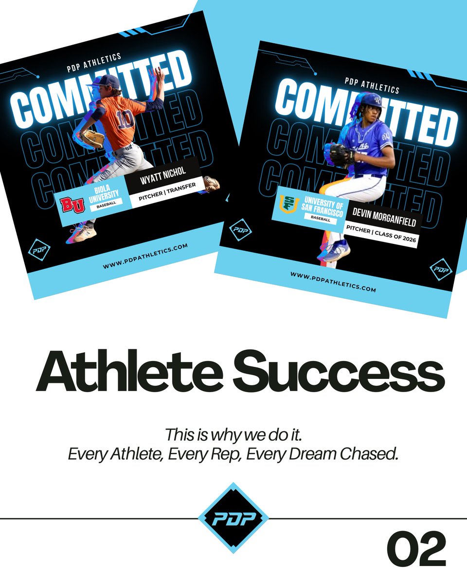 2 years ago yesterday, PDP Athletics opened our doors with a simple mission: train athletes differently.

We believed athletes deserved better than the same old programs. They deserved individualized development built on biomechanics, data, and elite strength training.